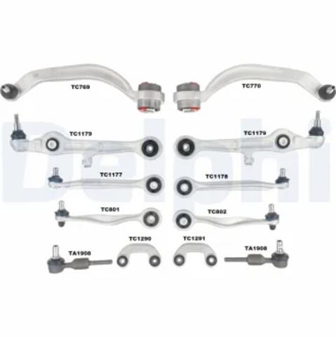 Комплект важелів передньої підвіски TC1500KIT DELPHI