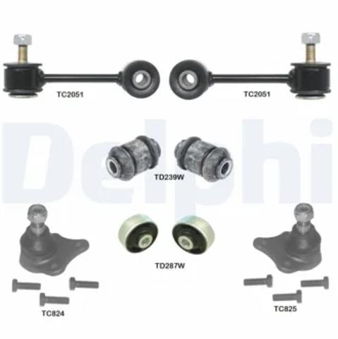 Ремкомплект нижнього важеля, переднього TC1970KIT DELPHI