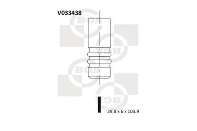 Вихлопний клапан V033438 BGA