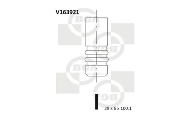 Клапан випускний V163921 BGA