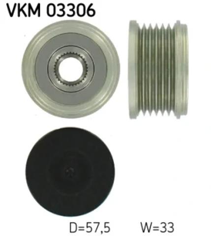 Муфта генератора VKM03306 SKF