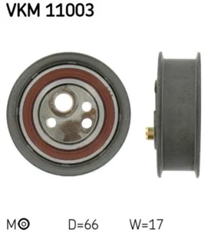 Ролик натяжителя газорозподільного ременя VKM11003 SKF