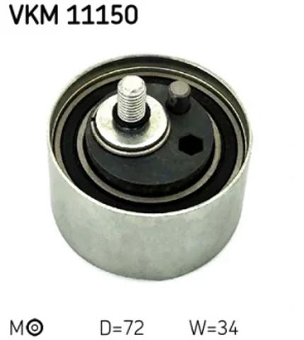 Ролик натяжителя ременя газорозподілу VKM11150 SKF