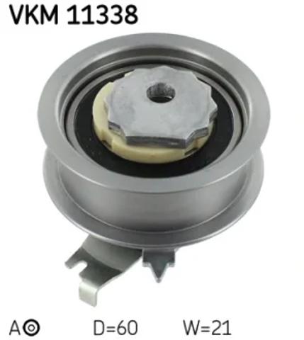 Ролик натягувача ременя ГРМ VKM11338 SKF