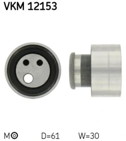 Натяжний ролик VKM12153 SKF