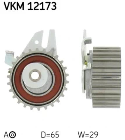 Ролик натягувач VKM12173 SKF