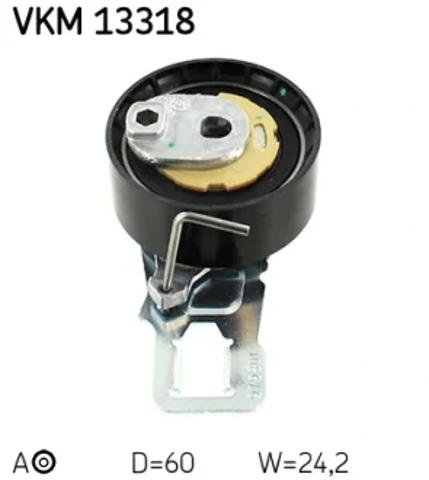 Натягувач ременя ГРМ VKM13318 SKF