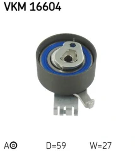 Натяжний ролик VKM16604 SKF