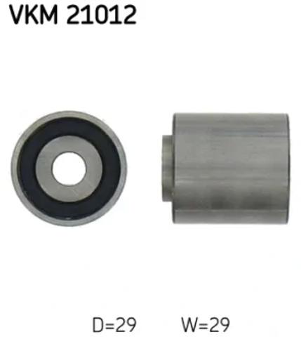 Ролик ременя ГРМ, паразитний VKM21012 SKF