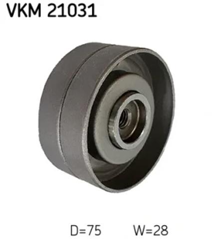 Ролик ременя ГРМ, паразитний VKM21031 SKF