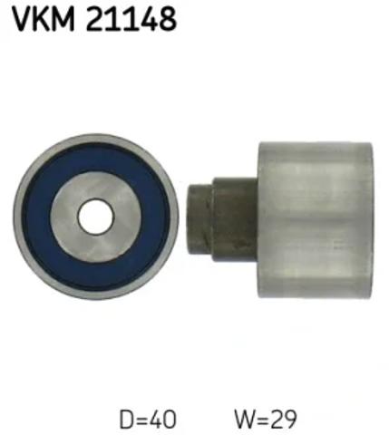 Паразитний провідний ролик VKM21148 SKF