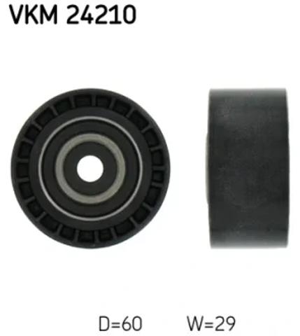 Паразитний провідний ролик VKM24210 SKF