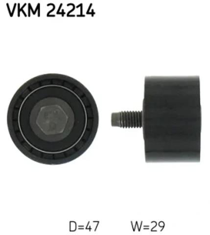 Ролик ременя ГРМ, паразитний VKM24214 SKF
