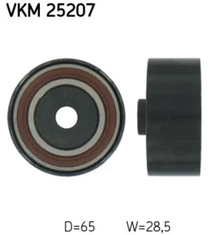 Ролик ременя ГРМ, паразитний VKM25207 SKF