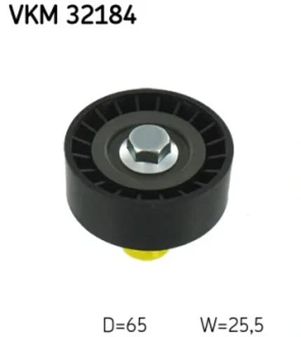 Ролик натяжителя ременя агрегатів VKM32184 SKF