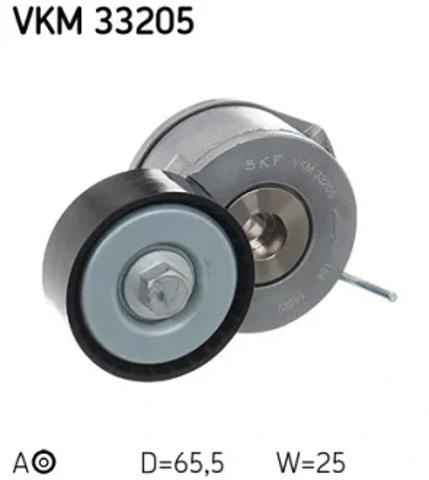 Натяжна планка поліклинового ременя VKM33205 SKF