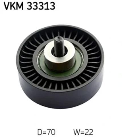 Ролик натягувача приводного ременя VKM33313 SKF