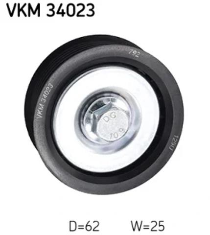 Ролик приводного ременя, паразитний VKM34023 SKF