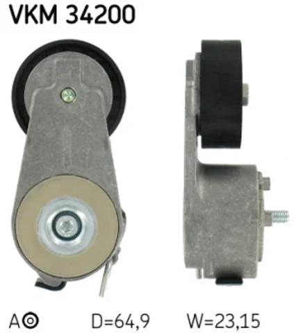 Натягувач приводного ременя VKM34200 SKF