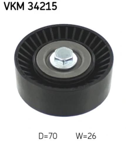 Ролик приводного ременя, паразитний VKM34215 SKF