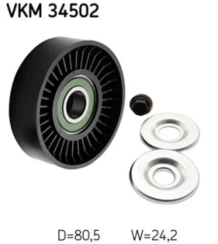 Ролик приводного ременя, паразитний VKM34502 SKF