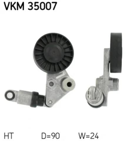 Натяжна планка поліклинового ременя VKM35007 SKF