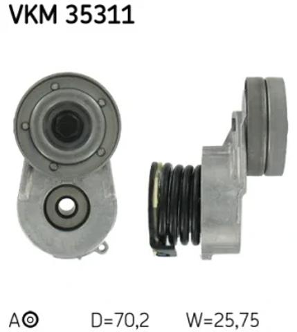 Натягувач приводного ременя VKM35311 SKF