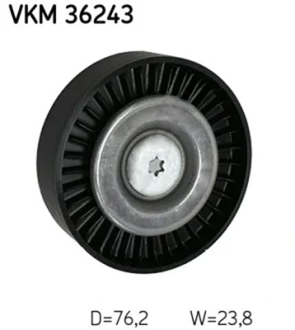 Ролик приводного ременя, паразитний VKM36243 SKF