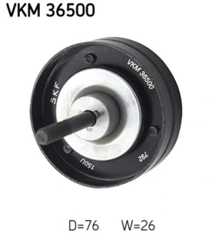 Ролик приводного ременя, паразитний VKM36500 SKF