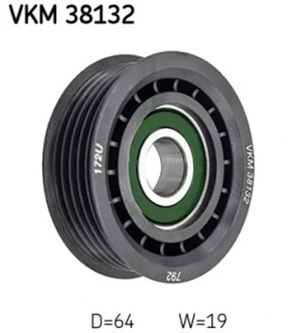 Ролик приводного ременя, паразитний VKM38132 SKF