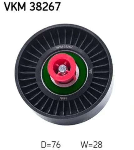 Ролик приводного ременя, паразитний VKM38267 SKF