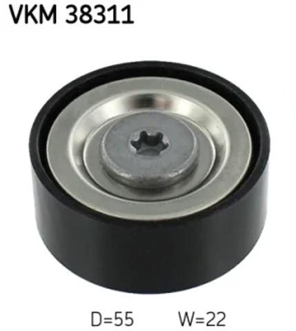 Ролик приводного ременя, паразитний VKM38311 SKF