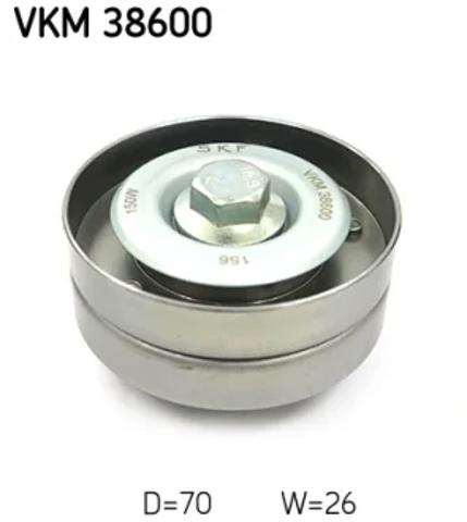 Натяжний ролик VKM38600 SKF