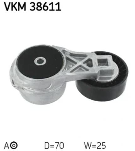 Натяжна планка поліклинового ременя VKM38611 SKF