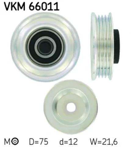 Ролик натягувача приводного ременя VKM66011 SKF