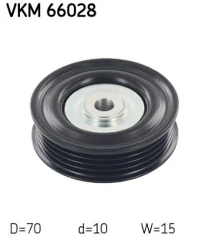 Ролик натягувача приводного ременя VKM66028 SKF