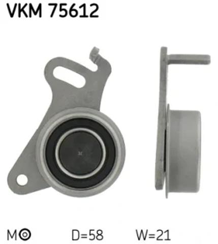 Натягувач ременя балансировочного вала VKM75612 SKF