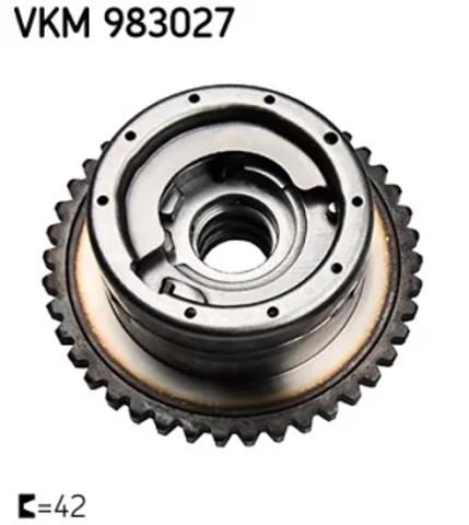 Зірка-шестерня розподільного валу двигуна,випускного VKM983027 SKF