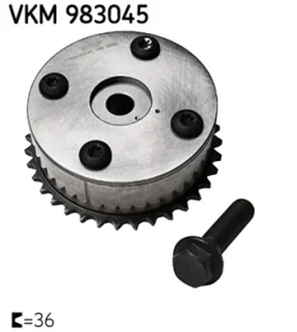 Зірка-шестерня розподільного валу двигуна, впускного VKM983045 SKF
