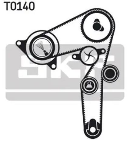 ГРМ ремень VKMA02176 SKF