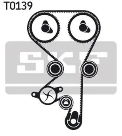 ГРМ ремень VKMA05142 SKF