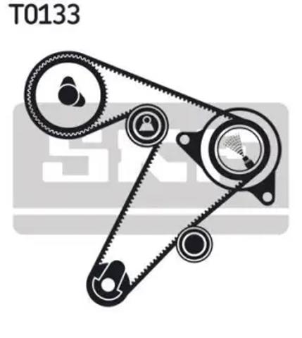 Ремни ГРМ VKMA06501 SKF