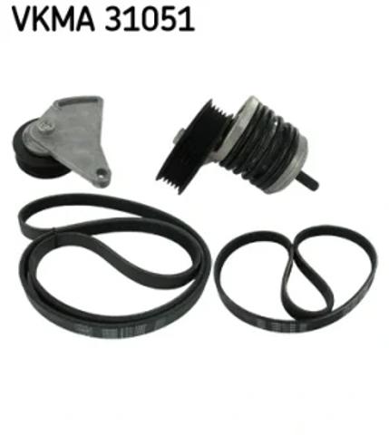 Ремінь приводний, агрегатів, комплект VKMA31051 SKF