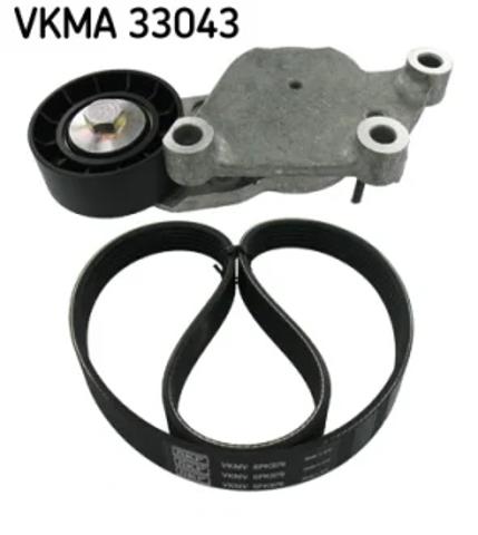 Ремінь приводний, агрегатів, комплект VKMA33043 SKF