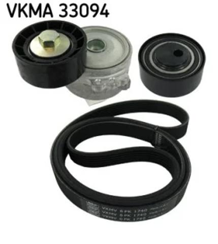 Ремінь приводний, агрегатів, комплект VKMA33094 SKF