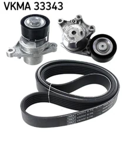 Ремінь приводний, агрегатів, комплект VKMA33343 SKF
