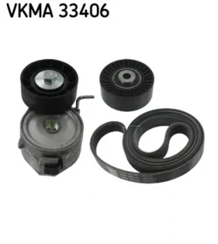 Ремінь приводний, агрегатів, комплект VKMA33406 SKF