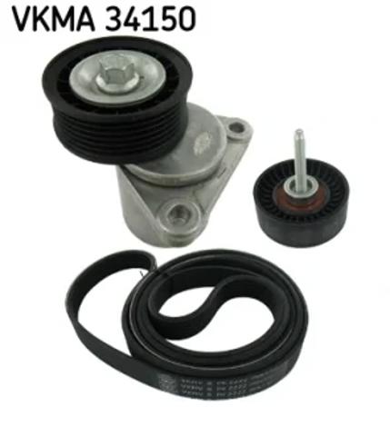 Ремінь приводний, агрегатів, комплект VKMA34150 SKF