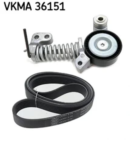 Ремінь приводний, агрегатів, комплект VKMA36151 SKF