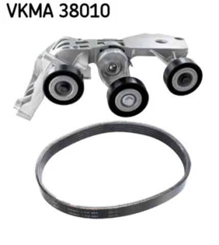 Ремінь приводний, агрегатів, комплект VKMA38010 SKF